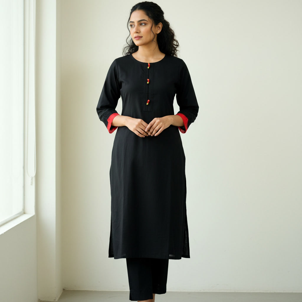 Two pcs cotton lawn stitched suit